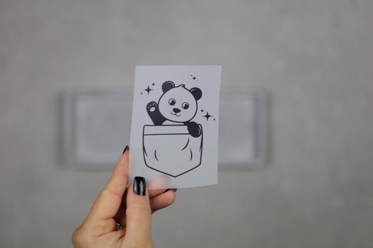 #33 Panda Pocket Friend - Werkplan.Schnittmanufaktur