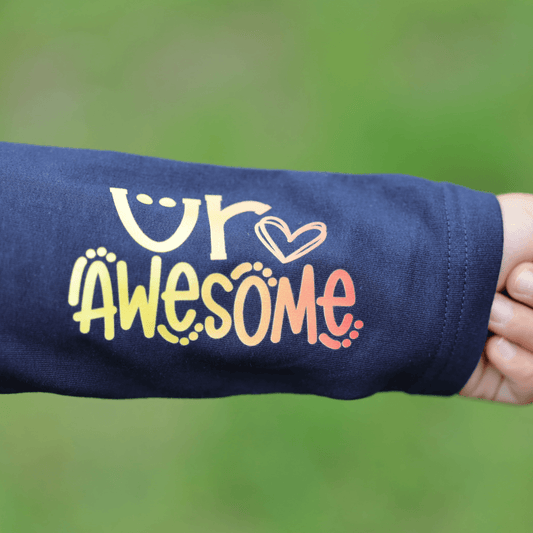 u'r awesome - Statement Spruch | Bügelbild