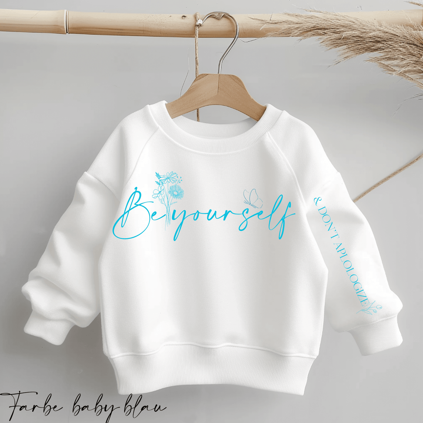 Be yourself | Statement Bügelbild 2-Teilig - Alisa von WPS | Werkplan Schnittmanufaktur