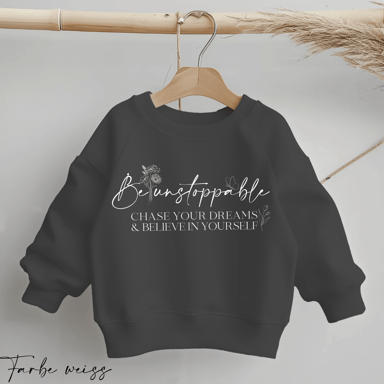 Be unstoppable | Statement Bügelbild 2-Teilig - Alisa von WPS | Werkplan Schnittmanufaktur