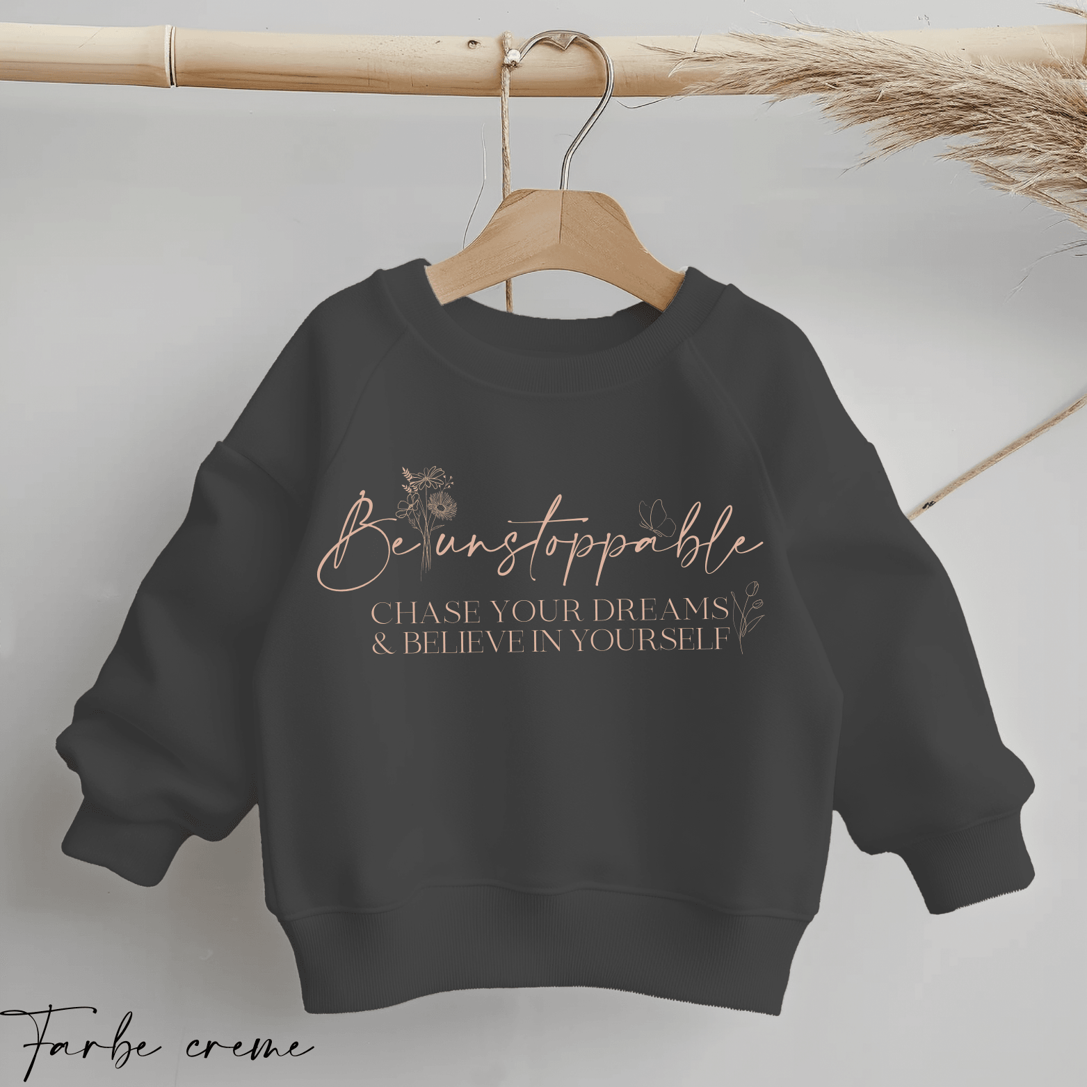 Be unstoppable | Statement Bügelbild 2-Teilig - Alisa von WPS | Werkplan Schnittmanufaktur