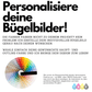 Be yourself | Statement Bügelbild 2-Teilig - Alisa von WPS | Werkplan Schnittmanufaktur