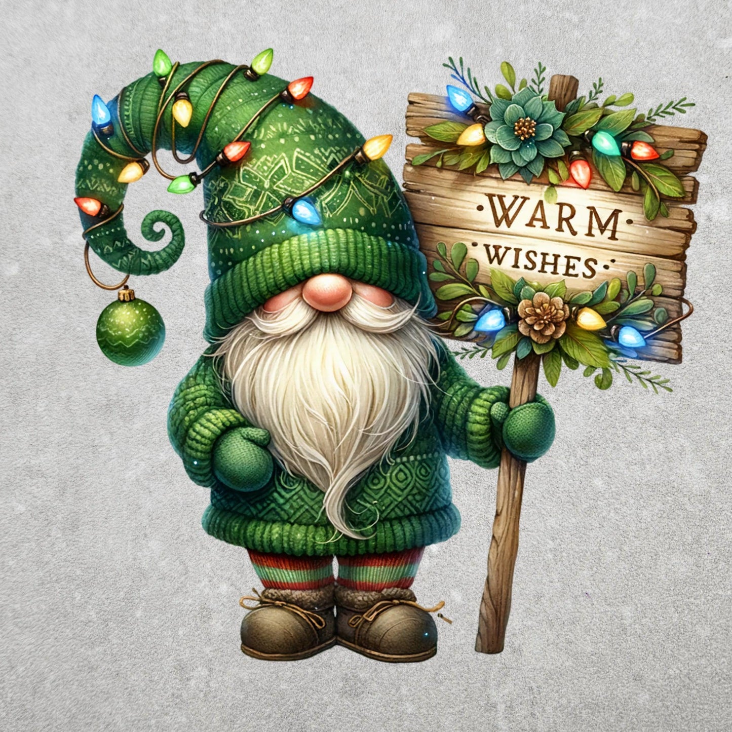 Christmas Gnome  #5 | Vorbestellung Bügelbild