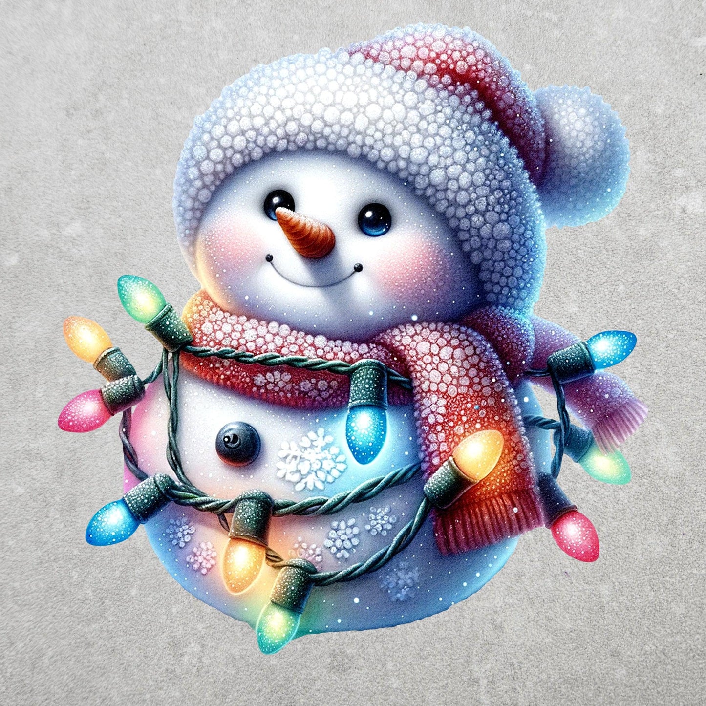 Cute Snowman #12 | Vorbestellung Bügelbild