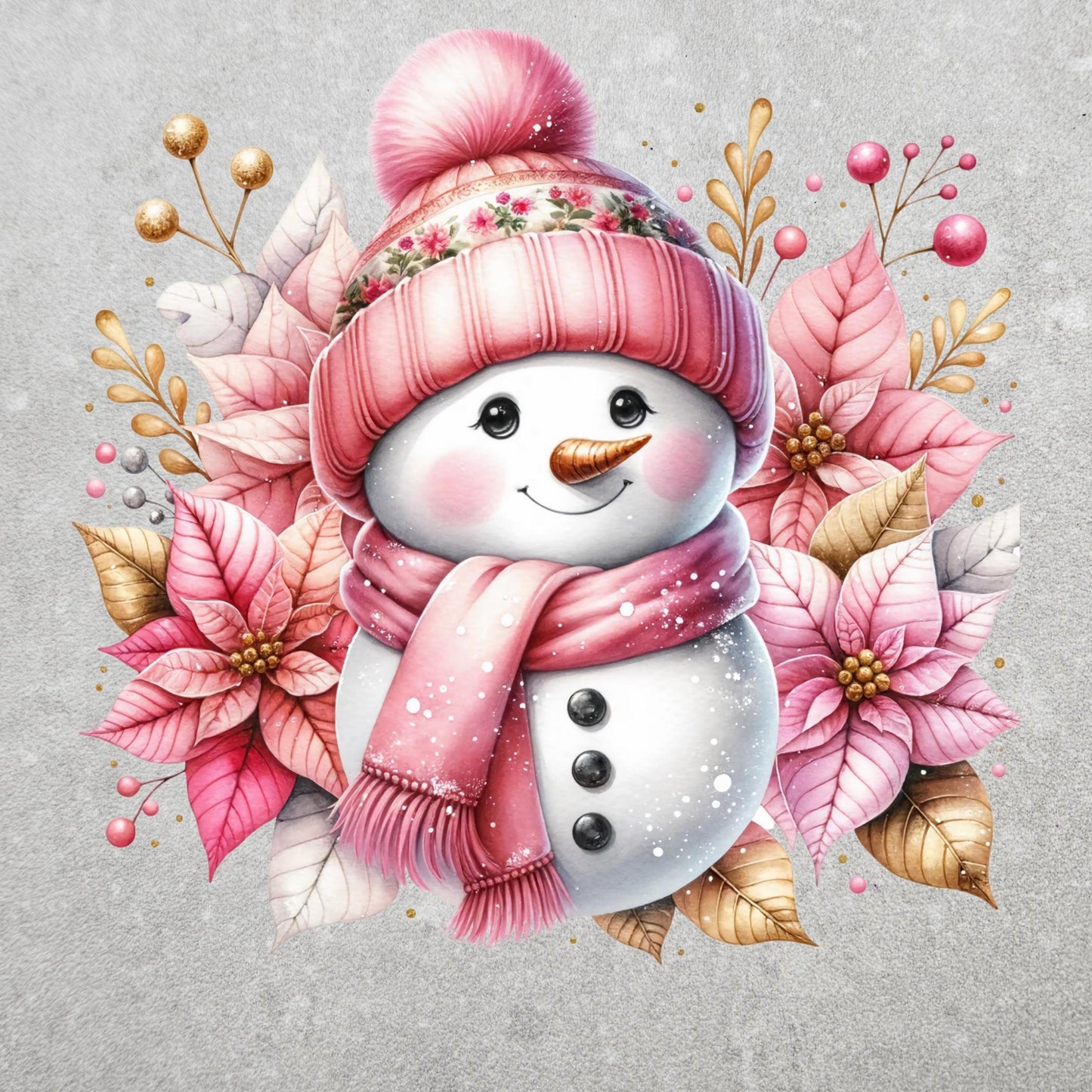 Cute Snowman #3 | Vorbestellung Bügelbild